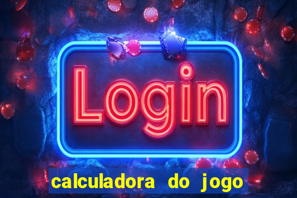 calculadora do jogo do bicho